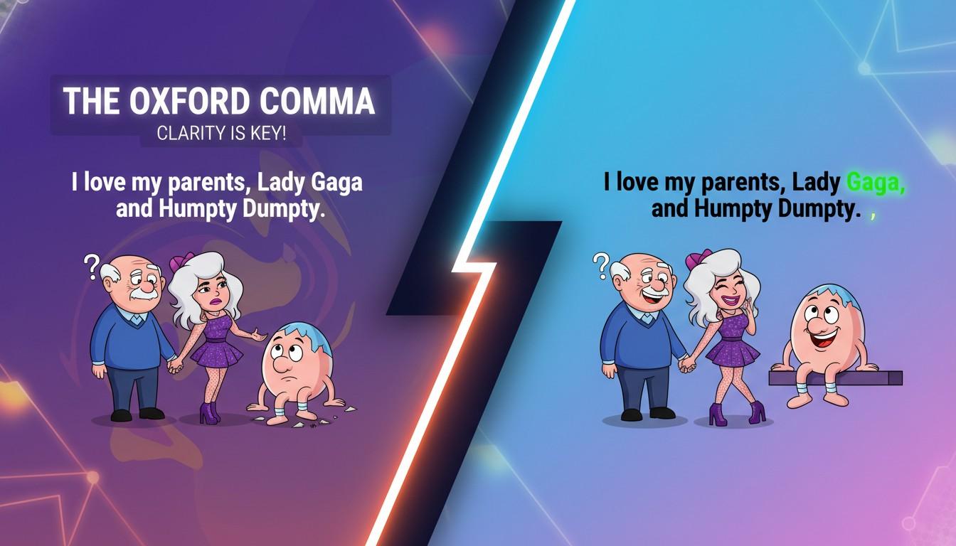 Oxford comma explained guide
